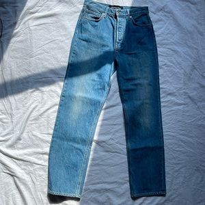 Veronica beard jeans -Daniela straight leg high rise size 27